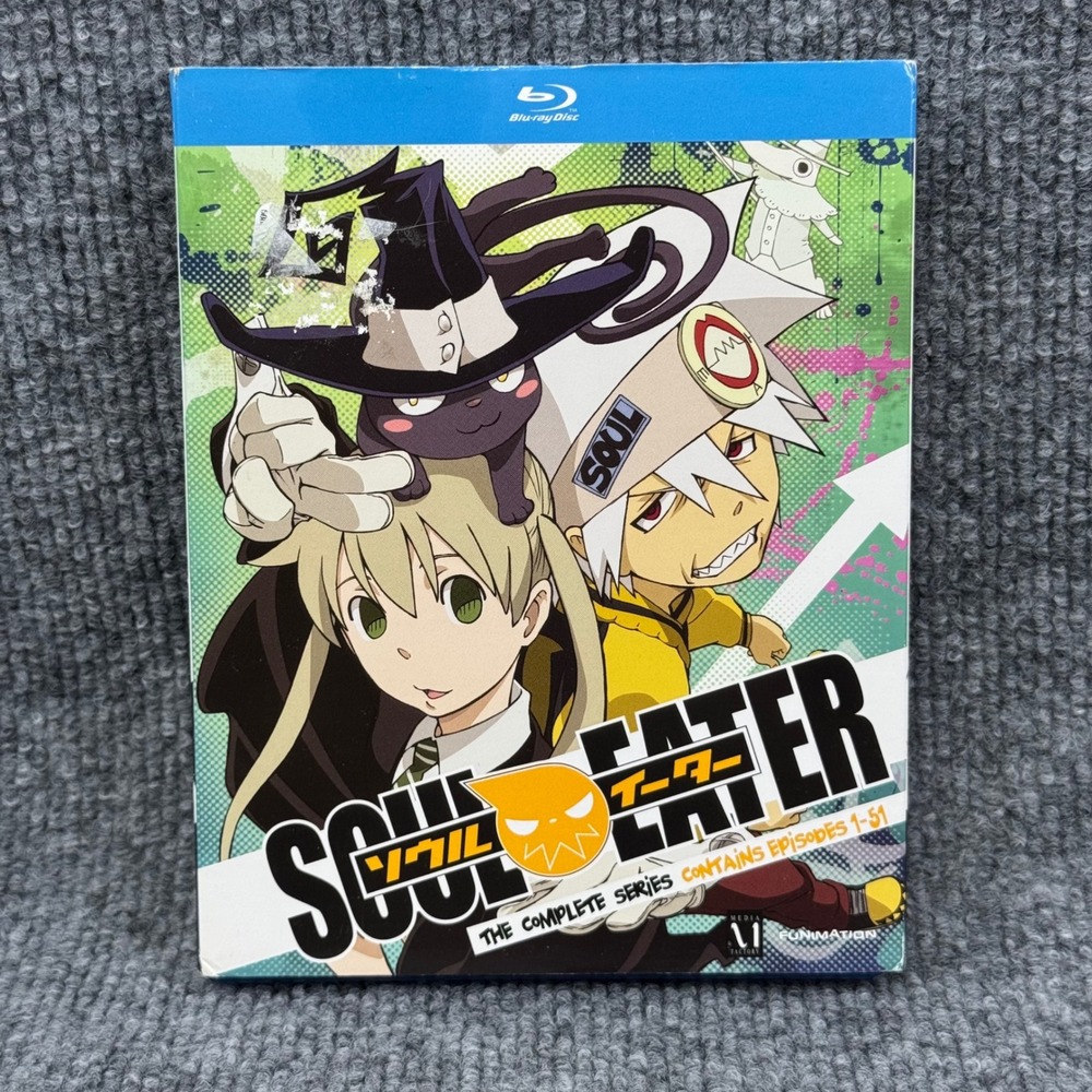Soul Eater The Complete Series Blu-ray 51 Episodes Funimation Anime Slipcover